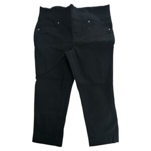 Style & Co | Black Pull-On Capri Jeans | Size Large | EUC